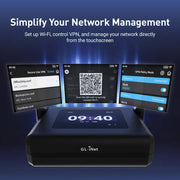 GL.iNet Slate 7 Pro touchscreen network management