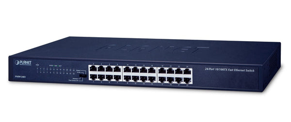 Planet FNSW-2401 24-Port 10/100BASE-TX Fast Ethernet Switch (4 operation modes: Standard/VLAN/Flow Control/Extend )