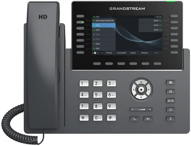 Grandstream GRP2650 Carrier-Grade IP Phone image 0 Hover Image