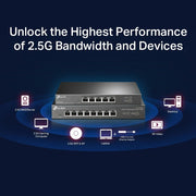 TP-Link TL-SG108-M2 8-Port 2.5G Multi-Gigabit Desktop Switch