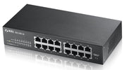 Zyxel GS1100-16 16 port Gigabit Unmanaged Switch v3