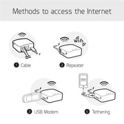 Shadow internet access options