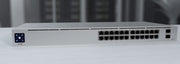 Ubiquiti Networks UniFi Pro 24-Port PoE Managed L2/L3 Gigabit Ethernet (10/100/1000) Power over Ethernet (PoE) 1U Silver (USW-PRO-24-POE)