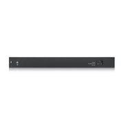 GS1920-24HPv2, 28 Port Smart Managed PoE Switch 24x Gigabit Copper PoE and 4x Gigabit dual pers., hybrid mode, standalone or NebulaFlex Cloud, 375 Watt PoE