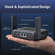 GL.iNet Slate 7 Pro ports and connectivity