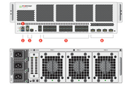 FortiGate 6001F hardware front panel