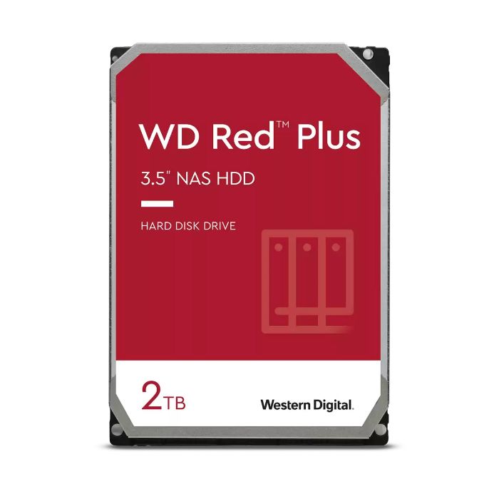 Western Digital WD Red WD20EFPX - hard drive - 2 TB - SATA 6Gb-s