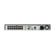 BCS BCS-V-NVR1602-4K-16P 16-Channel IP Recorder with PoE and 12MP Camera Support