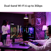 Imou HX21 wireless router Gigabit Ethernet Dual-band (2.4 GHz / 5 GHz) White