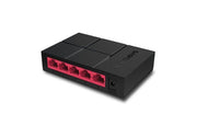 TP-LINK MS105 5-Port 10/100Mbps Desktop Switch SPEC: 5× 10/100 Mbps Ports