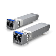 UbiQuiti UFiber SFP+ Single-Mode Fiber Module, 10 Gbps, 10km Distance, 2-pack (UACC-OM-SM-10G-D-2)