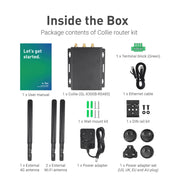 Collie GL-X300B — package contents