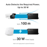 TP-Link POE160S (TL-POE160S) PoE+ Injector Adapter