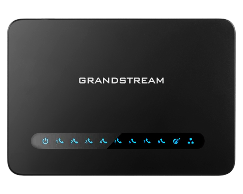 Grandstream HT818 Analog FXS IP Gateway- 8 Port + NAT Router image 0
