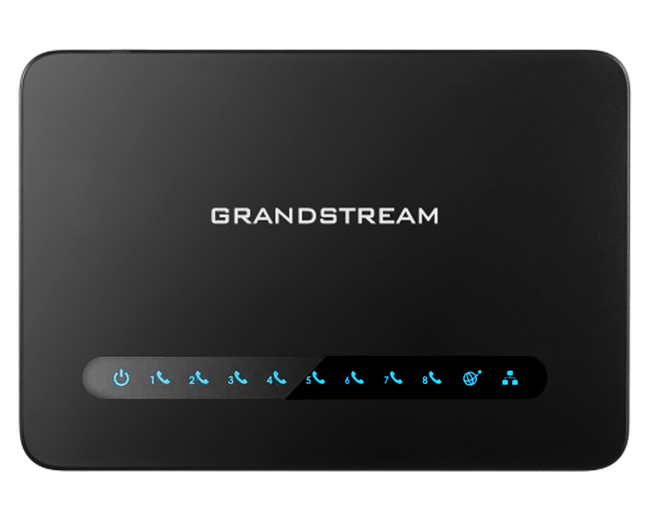 Grandstream HT818 Analog FXS IP Gateway- 8 Port + NAT Router image 0 Hover Image