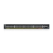 XGS2220-54FP, L3 Access Switch, 960W PoE, 40xPoE+/10xPoE++, 48x1G RJ45 2x10mG RJ45, 4x10G SFP+ Uplink, incl. 1 yr NebulaFlex Pro