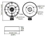 Hikvision DS-1280ZJ-DM8 Junction box
