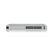 Ubiquiti Networks UniFi Pro 24-Port PoE Managed L2/L3 Gigabit Ethernet (10/100/1000) Power over Ethernet (PoE) 1U Silver (USW-PRO-24-POE)