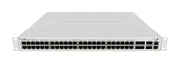 MikroTik CRS354-48P-4S+2Q+RM L3 Managed Network Switch, 48x Gigabit Ethernet, PoE, 4x SFP+, 2x QSFP+
