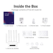 Puli AX package contents