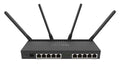 MikroTik RB4011iGS+5HacQ2HnD-IN Wireless Router, Dual-band 2.4/5GHz, 10x Gigabit Ethernet, PoE, RouterOS