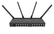 MikroTik RB4011iGS+5HacQ2HnD-IN Wireless Router, Dual-band 2.4/5GHz, 10x Gigabit Ethernet, PoE, RouterOS