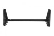 2U vertical wall mounting bracket 105 x 504 x 151 mm, black