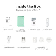 GL.iNet Beryl 7 package contents