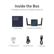 Shadow external antenna package contents