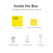 Mango package contents
