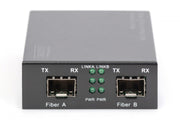 Gigabit Multimode to Singlemode Media Converter SFP to SFP, 155Mbps, 1.25Gbps, 850nm to 1550nm