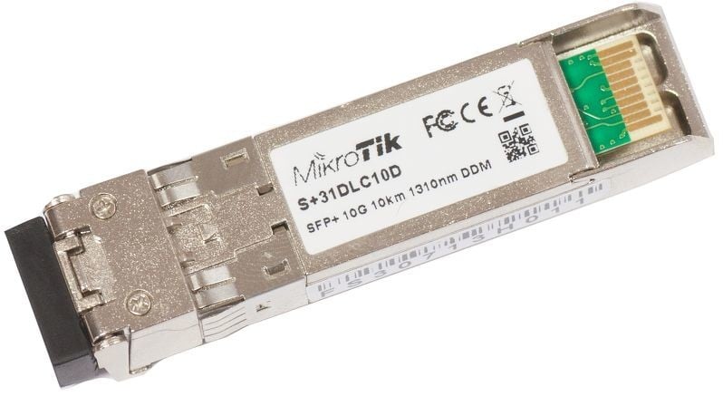 Mikrotik S+31DLC10D network transceiver module Fiber optic 10000 Mbit/s SFP+ 1310 nm