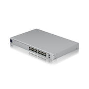 Ubiquiti Networks UniFi Pro 24-Port PoE Managed L2/L3 Gigabit Ethernet (10/100/1000) Power over Ethernet (PoE) 1U Silver (USW-PRO-24-POE)