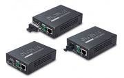 Planet GT-806B15 10/100/1000Base-T to WDM Bi-directional Fiber Converter - 1550nm - 20KM