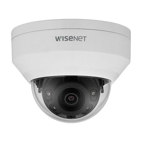 Hanwha ANV-L6012R 2MP IR Outdoor Vandal Dome Camera, 2.8mm Fixed Lens, 30m IR, IP66 IK10, White