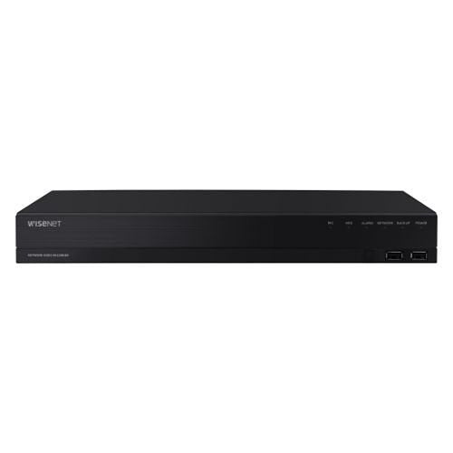 Hanwha ARN-1610S 16-Channel PoE NVR, 80 Mbps, 2 HDD
