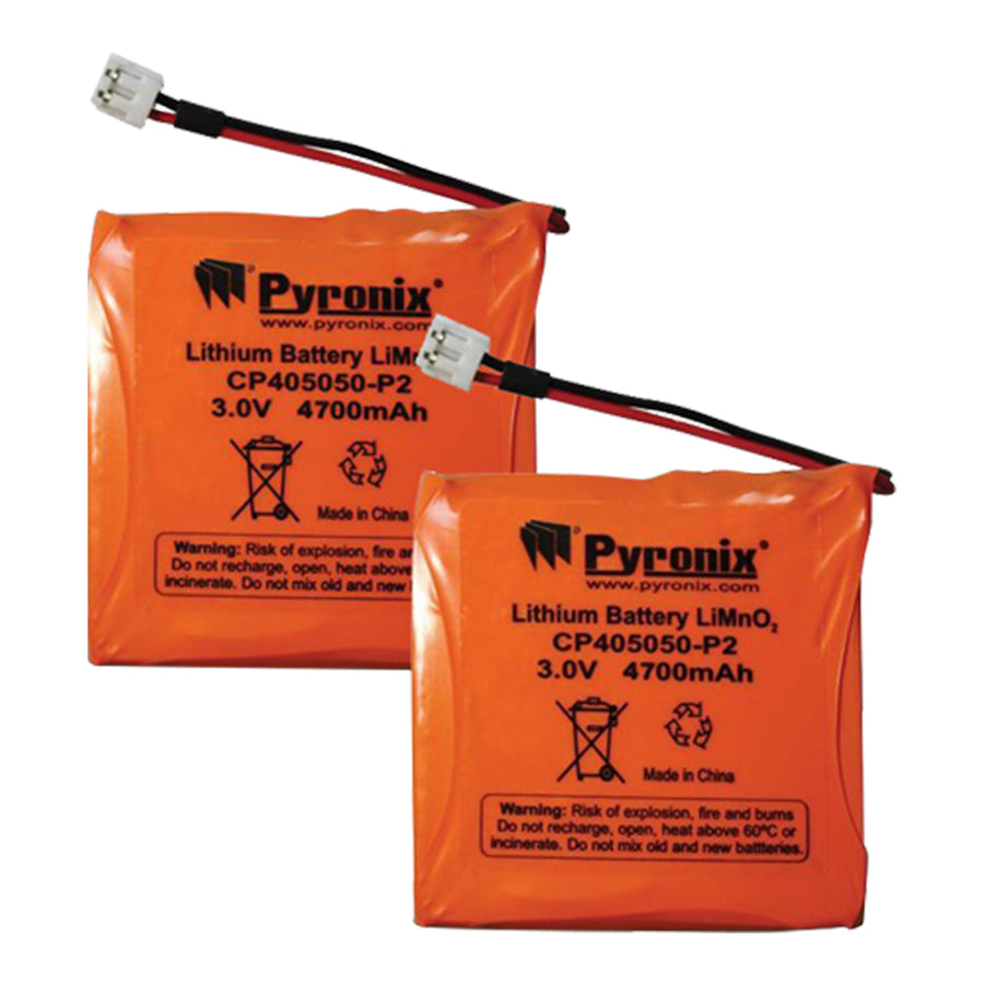 Pyronix Wireless Siren Battery (2 units)