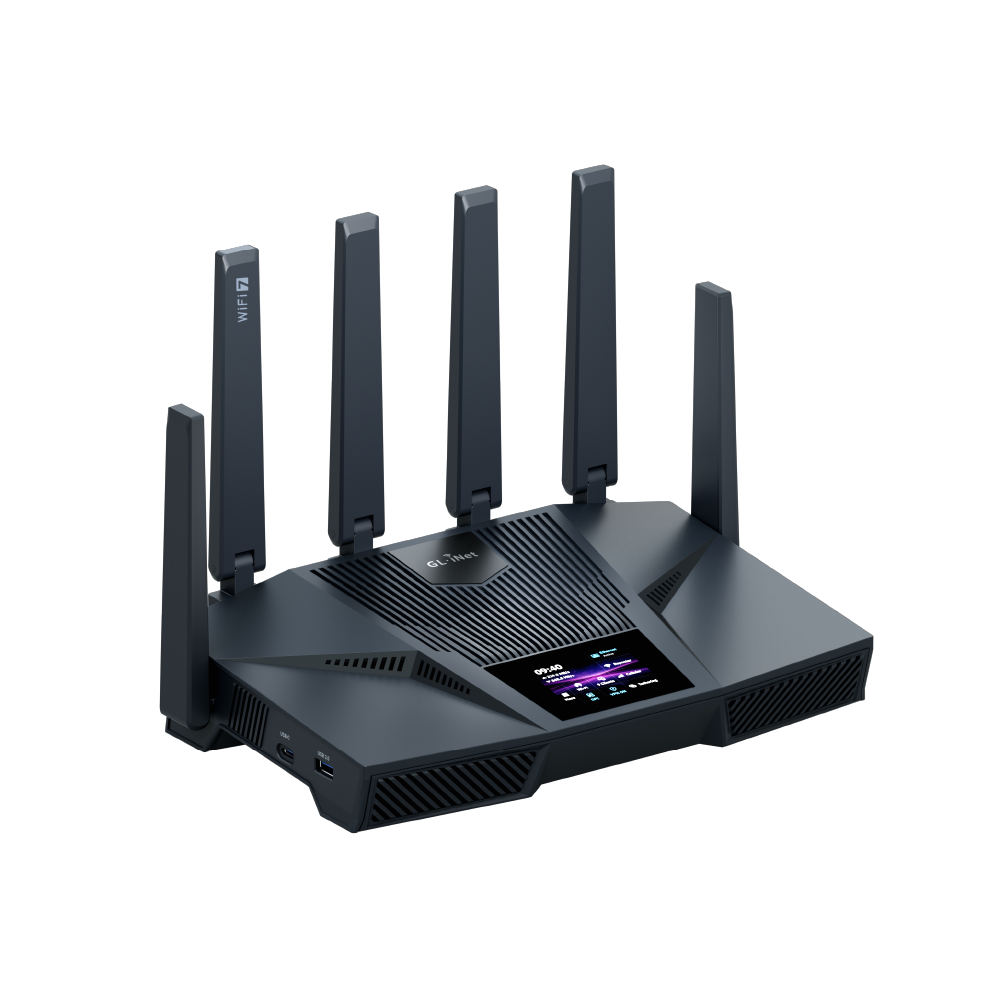 GL.iNet Flint 4 (GL-BE14000) Tri-band Wi-Fi 7 Home Router