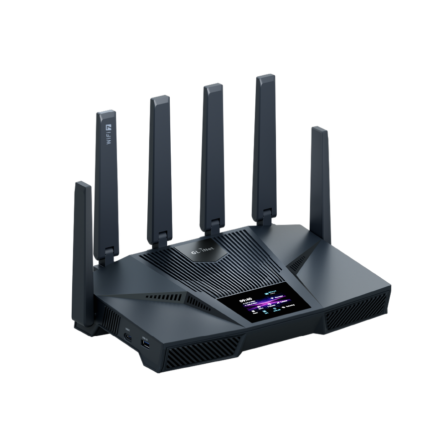 GL.iNet Flint 4 (GL-BE14000) Tri-band Wi-Fi 7 Home Router