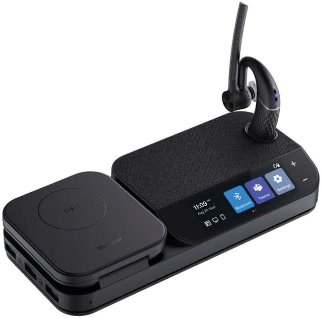 Yealink BH71 Mono Wireless Bluetooth Headset and Workstation