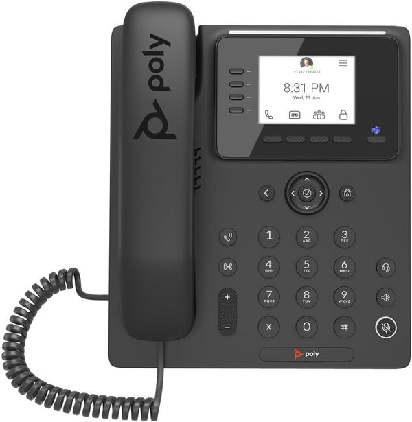 Poly CCX 350 Business Media Phone for Teams. No PSU