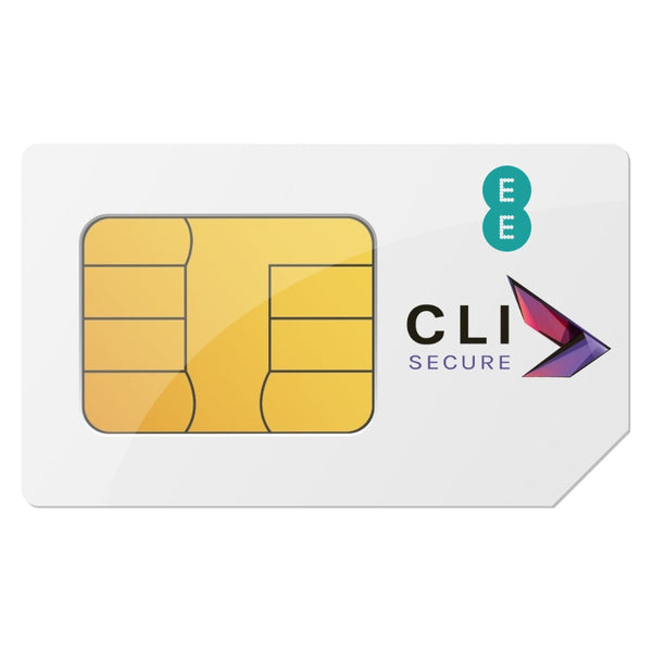 CLI Secure business mobile SIM card on the EE network