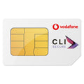 CLI Secure business mobile SIM card on the Vodafone network