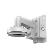Hikvision DS-1272ZJ-120B Wall Mounting Bracket with Junction Box for Dome Cameras, Load Capacity 4.5kg, White