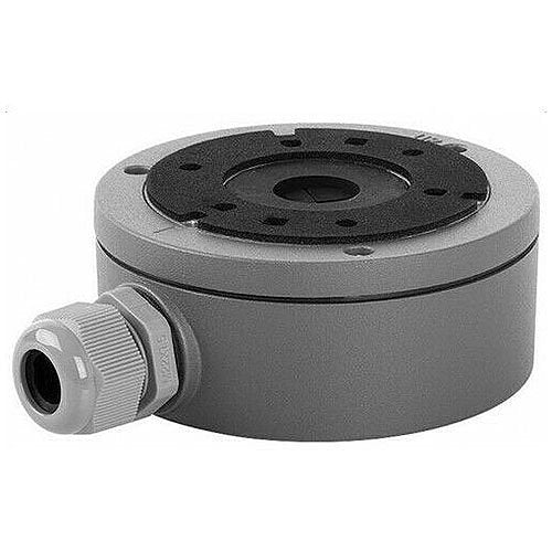 Hikvision DS-1280ZJ-S Junction Box for Dome Cameras, Indoor and Outdoor Use, Load Capacity 4.5kg, Grey