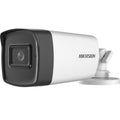 Hikvision 5MP TVI Bullet, 40m IR & Audio — White / 2.8mm