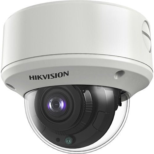Hikvision DS-2CE59H8T-AVPIT3ZF(2.7-13.5mm) Pro Series, 5MP Ultra Low Light HDoC Dome Camera, 2.7-13.5mm Varifocal Lens, IR 60M, IP67, White, (Replaces DS-2CE59H8T-AVPIT3ZF(2.7-13.5MM))