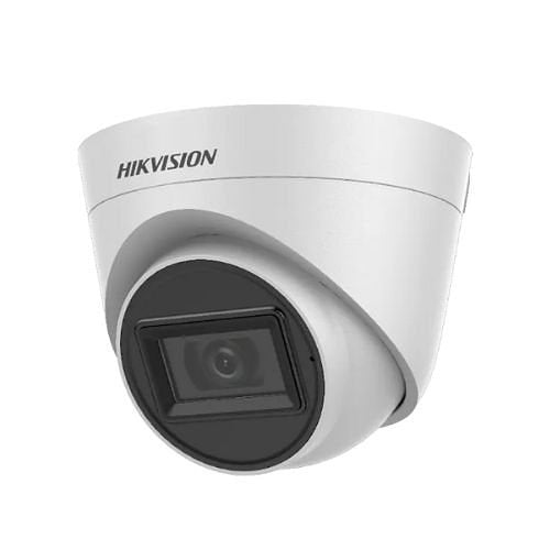 Hikvision DS-2CE78D0T-IT3FS Value Series 2MP Outdoor IR Turret Camera, 2.8mm Fixed Lens, White, (Replaces DS-2CE78D0T-IT3FS(2.8MM))