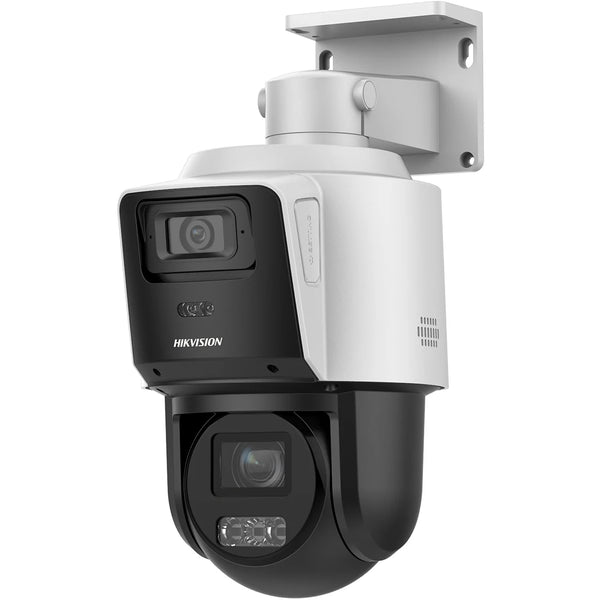 Hikvision 4MP IP 4x Panoramic TandemVu PTZ, 40m IR, 30m ColorVu & Speaker