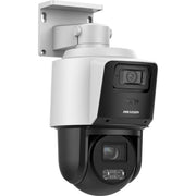 Hikvision 4MP IP 4x Panoramic TandemVu PTZ, 40m IR, 30m ColorVu & Speaker